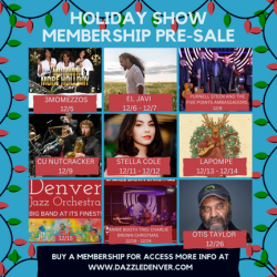 2024 Holiday Shows at Dazzle